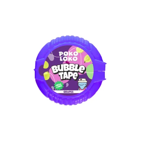 Poko Loko Bubble Tape Grapes Flavour 56G