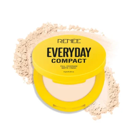 Renee Everyday Compact Powder 01 Marble Spf I Hyaluronic Acid I Vitamin C 8G