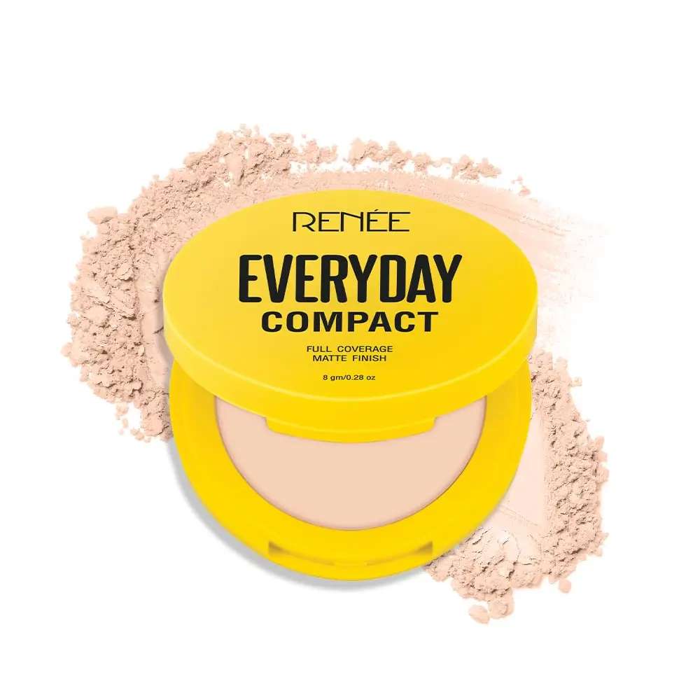 Renee Everyday Compact 02 Latte Spf I Hyaluronic Acid I Vitamin C 8G