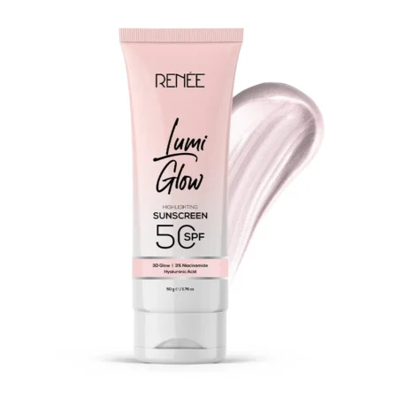 Renee Lumi Glow Highlighting Sunscreen 50Spf 3D Glow 3% Niacnimide Hyaluronic Acid 30G
