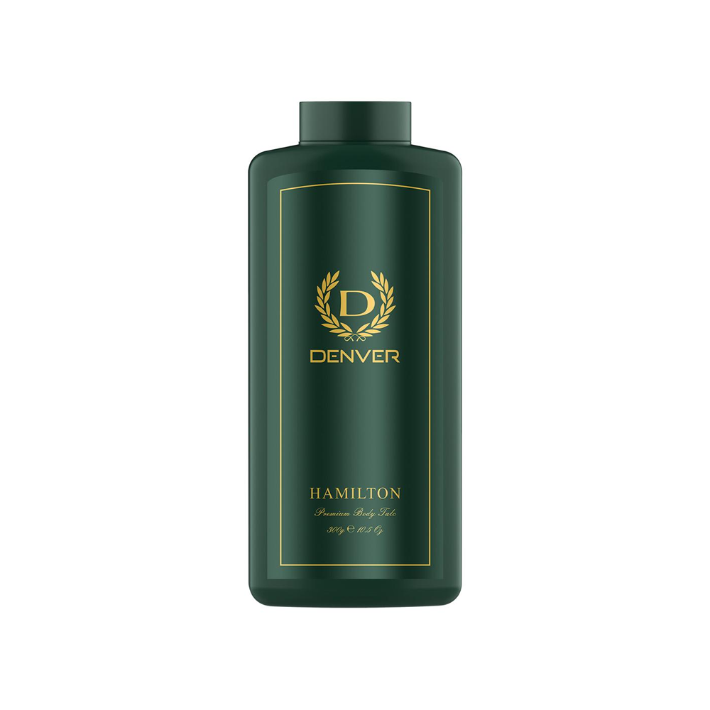 Denver Hamilton Premium Body Talc 300G+300G Extra =600G