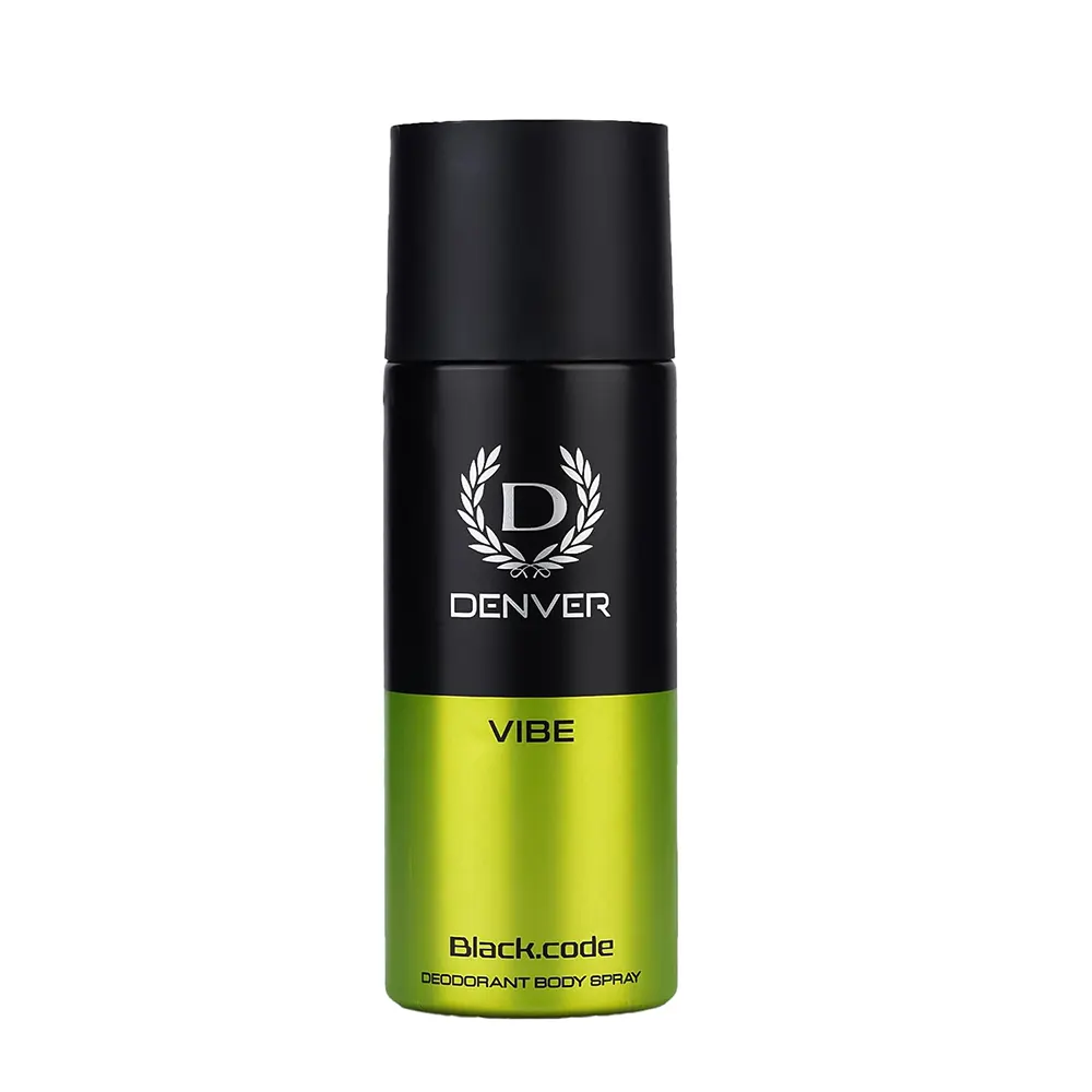 Denver Vibe Black.Code Deodorant Body Spray 150.Ml