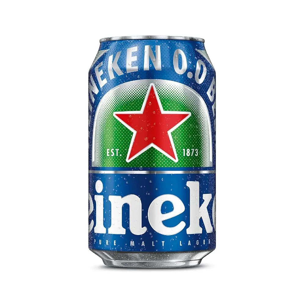 Heineken 0.0 Alcohol Free Can 330Ml
