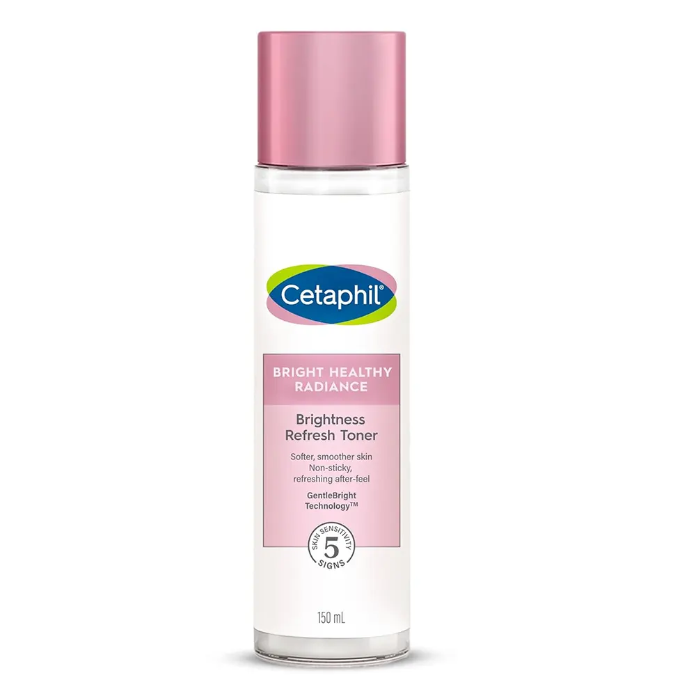 Cetaphil Bright Healthy Radiance Brightness Refresh Toner Skin Sensitive 5 Signs 150Ml