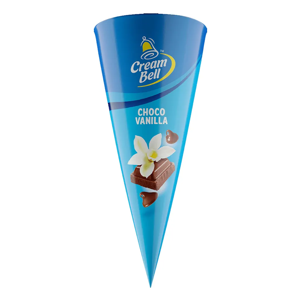Cream Bell Ice Cream Choco Vanilla Cone 35Ml
