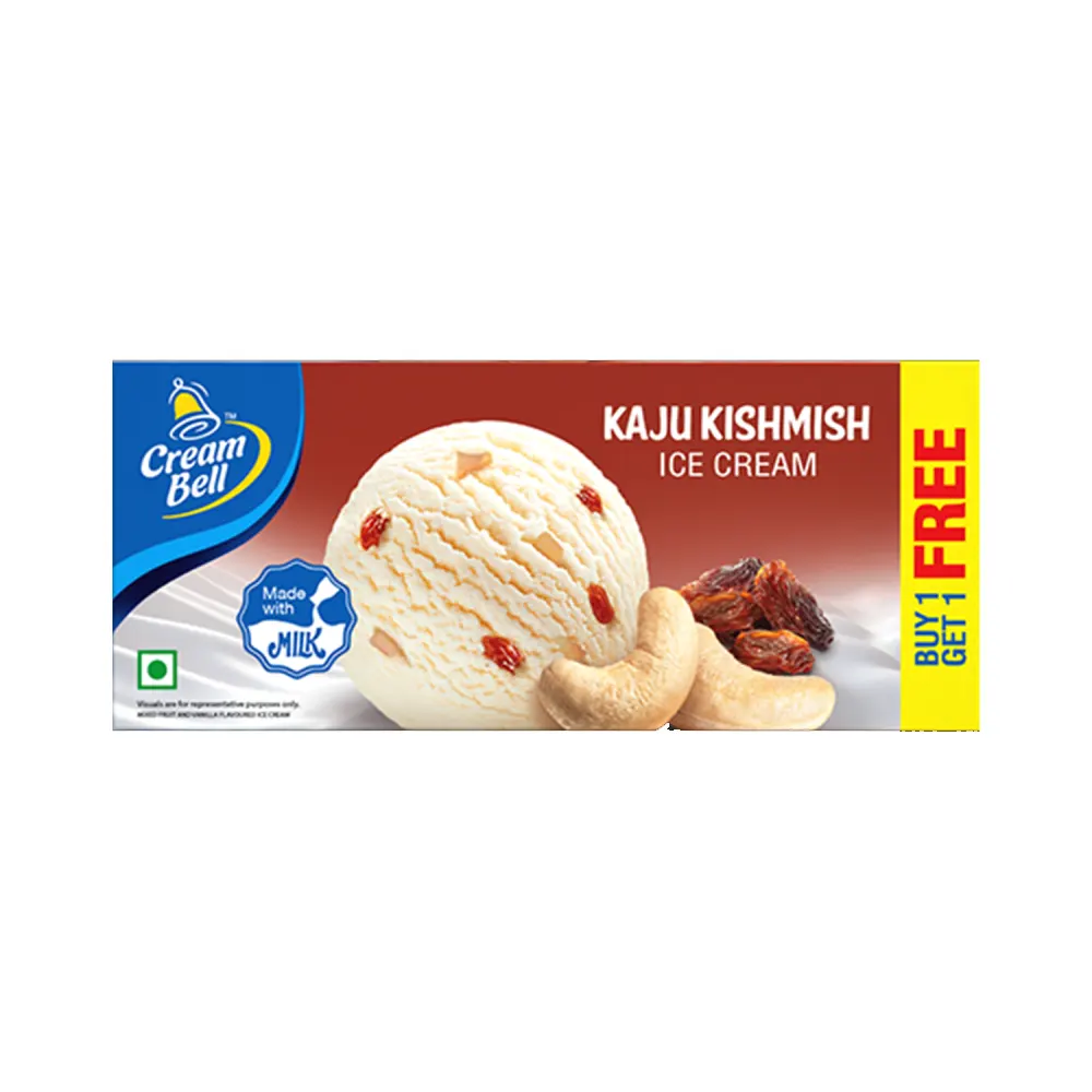 Cream Bell Ice Cream Kaju Kishmish 700Ml