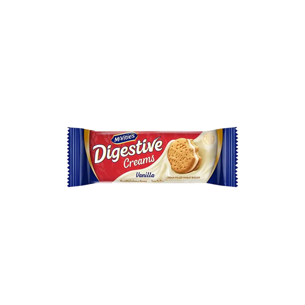 Mcvities Digestive Creams Vanilla 100G