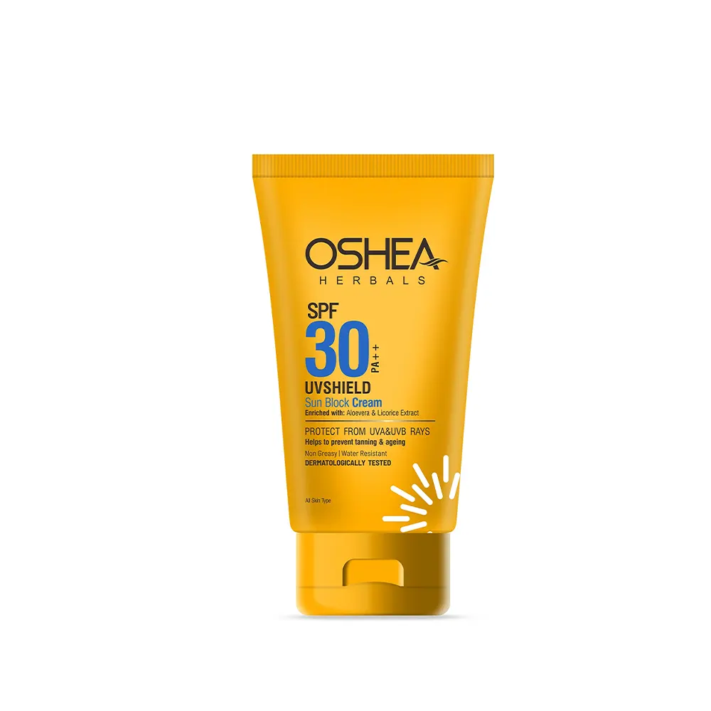 Oshea Herbals Uvshield Sun Block Cream Spf30 Pa++ 60G