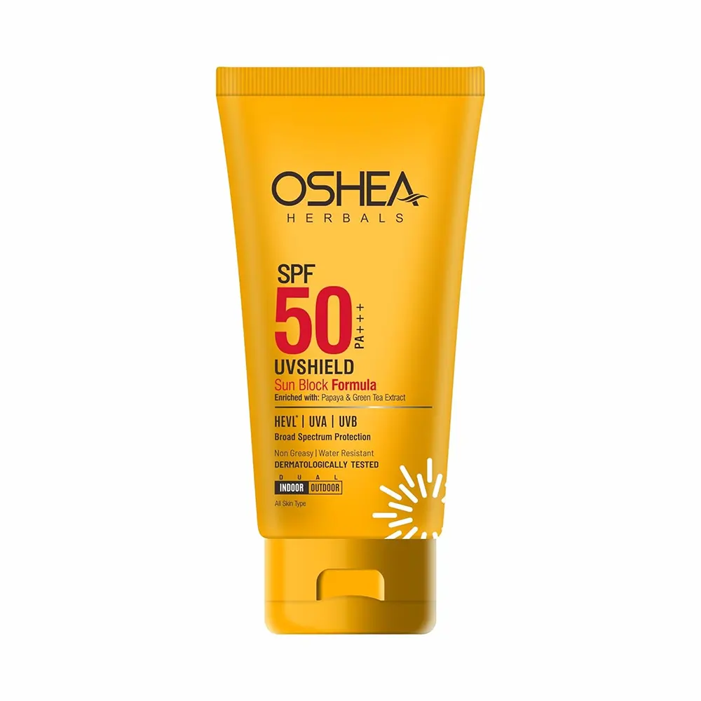 Oshea Herbals Uvshield Sun Block Formula Spf 50 Pa+++ 60G