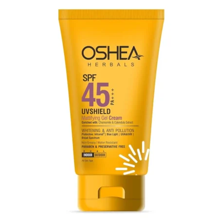 Oshea Herbals Uvshield Mattifying Gel Cream Spf 45 Pa+++ 120G