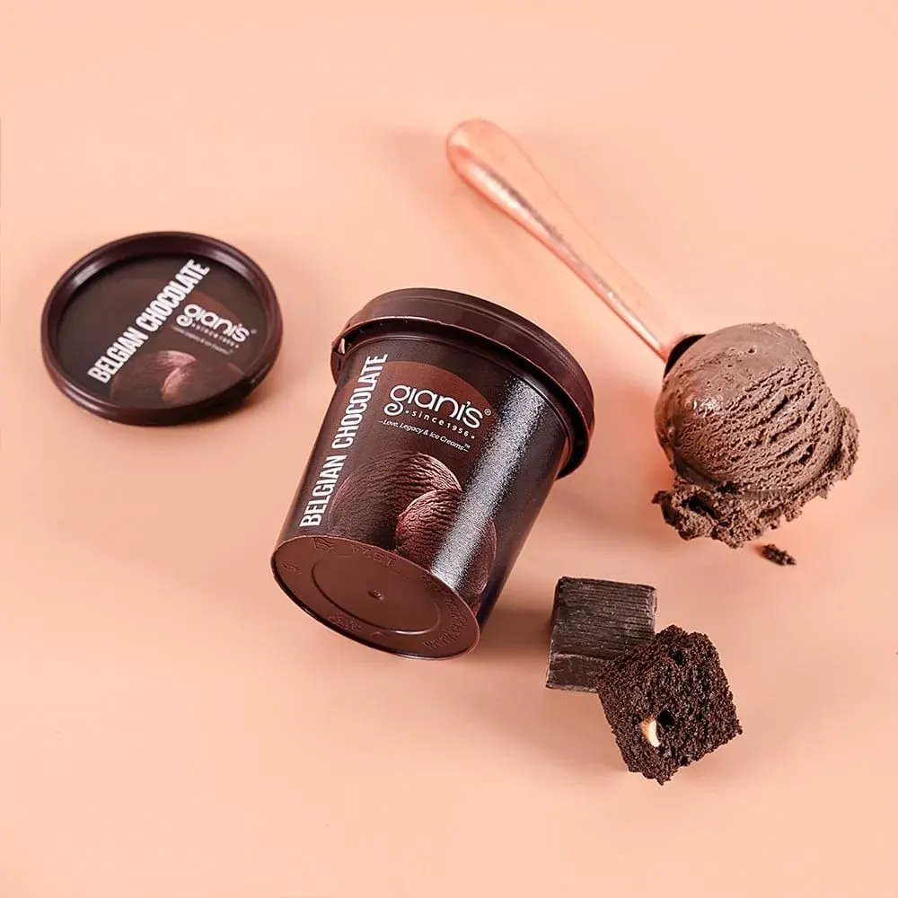 GIANIS ICE CREAM BELGIAN CHOCOLATE 125ML