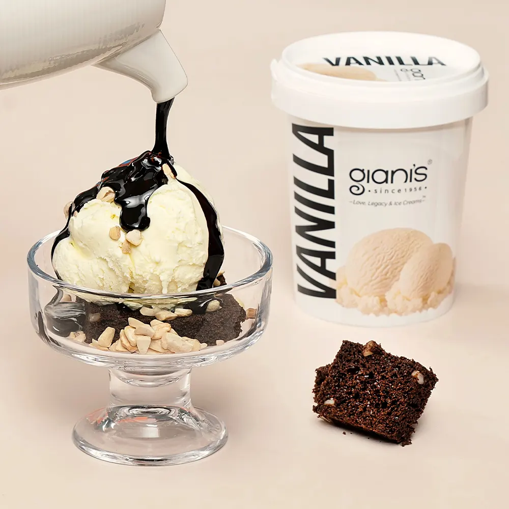 GIANIS ICE CREAM VANILLA 125ML