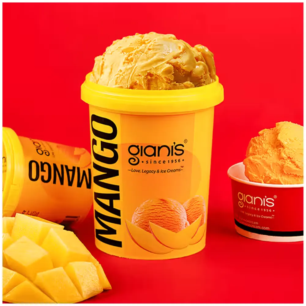 GIANIS ICE CREAM MANGO 125ML