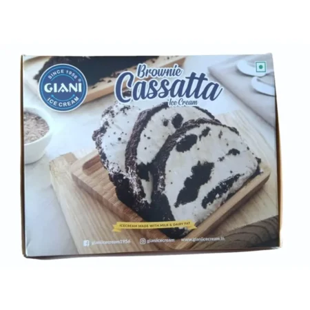 GIANIS ICE CREAM CASSATA BROWNIE 150ML
