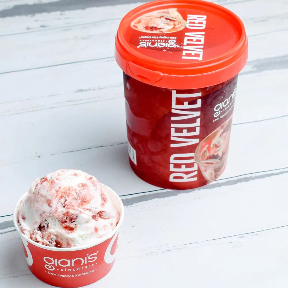 GIANIS ICE CREAM RED VELVET 500ML