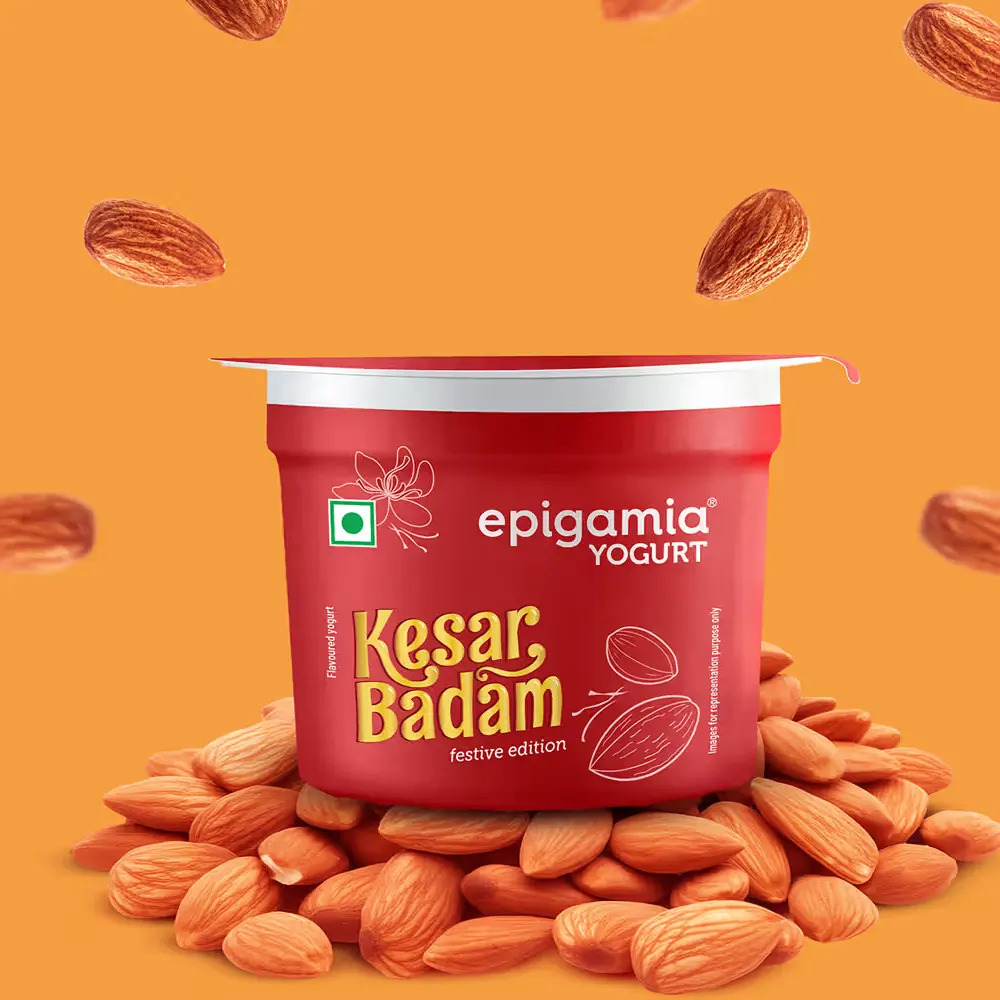 Epigamia Kesar Badam Yougart 75G