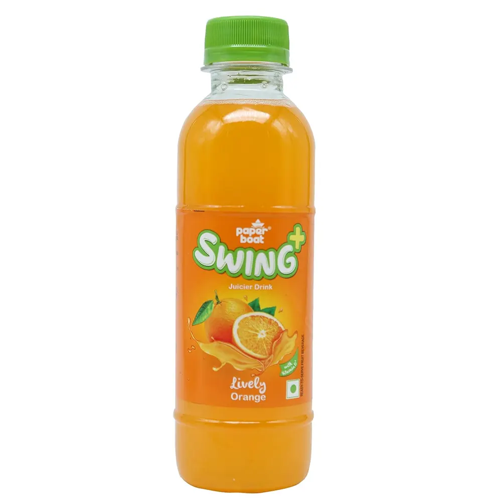 Paper Boat Swing Juicier Drink Lively Orange 250Ml