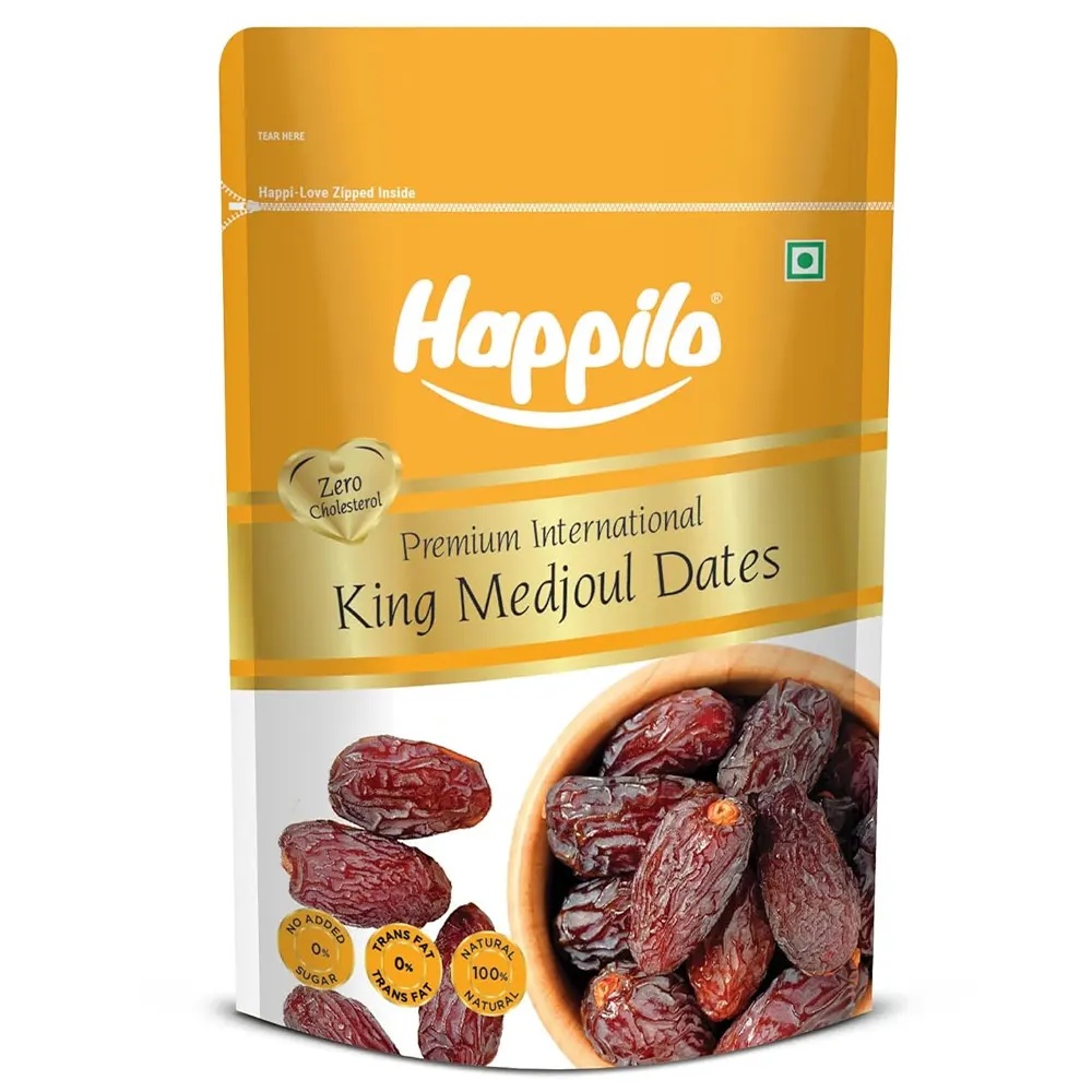 Happilo Premium International King Medjoul Dates 200G