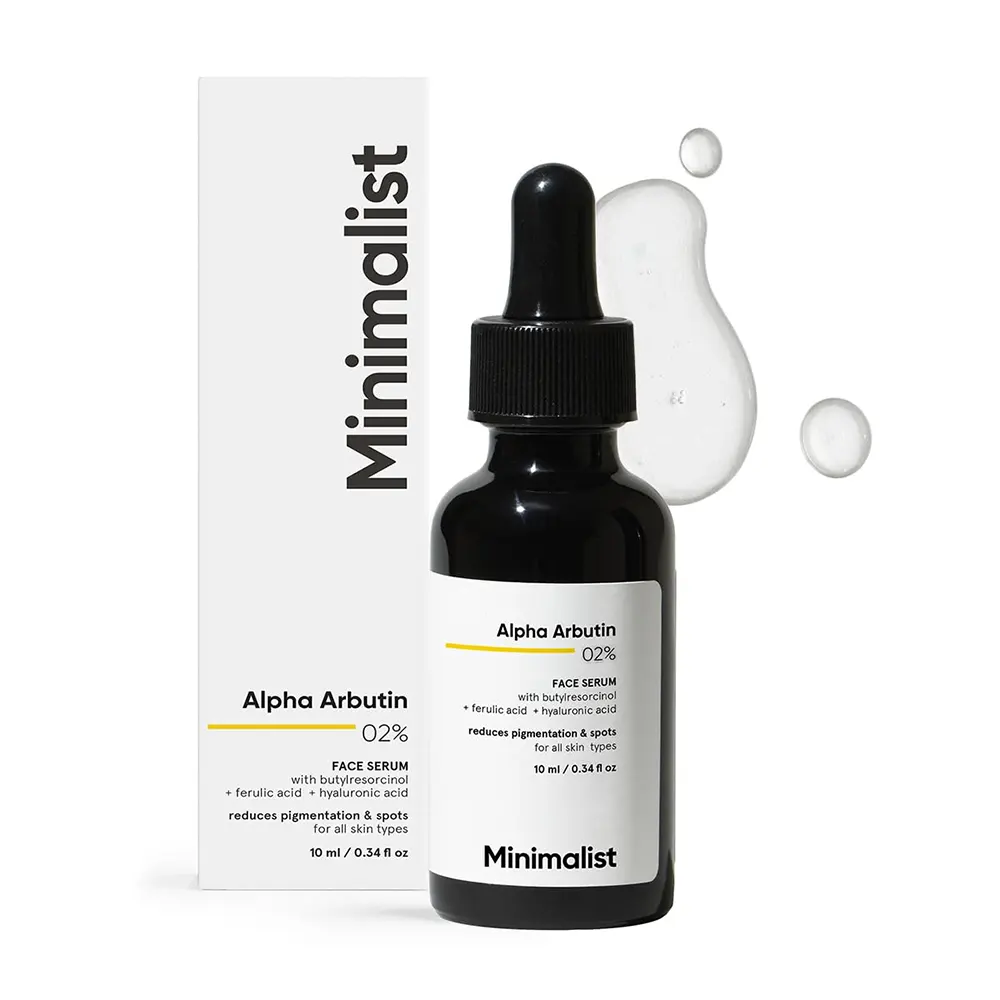 Minimalist Alpha Arbutin 02% Face Serum For All Skin Type 30Ml