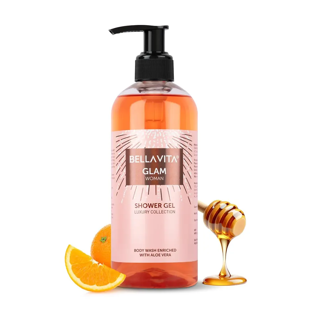 Bella Vita Glam Woman Shower Gel Luxury Collection Body Wash Enriched With Aloe Vera 250Ml