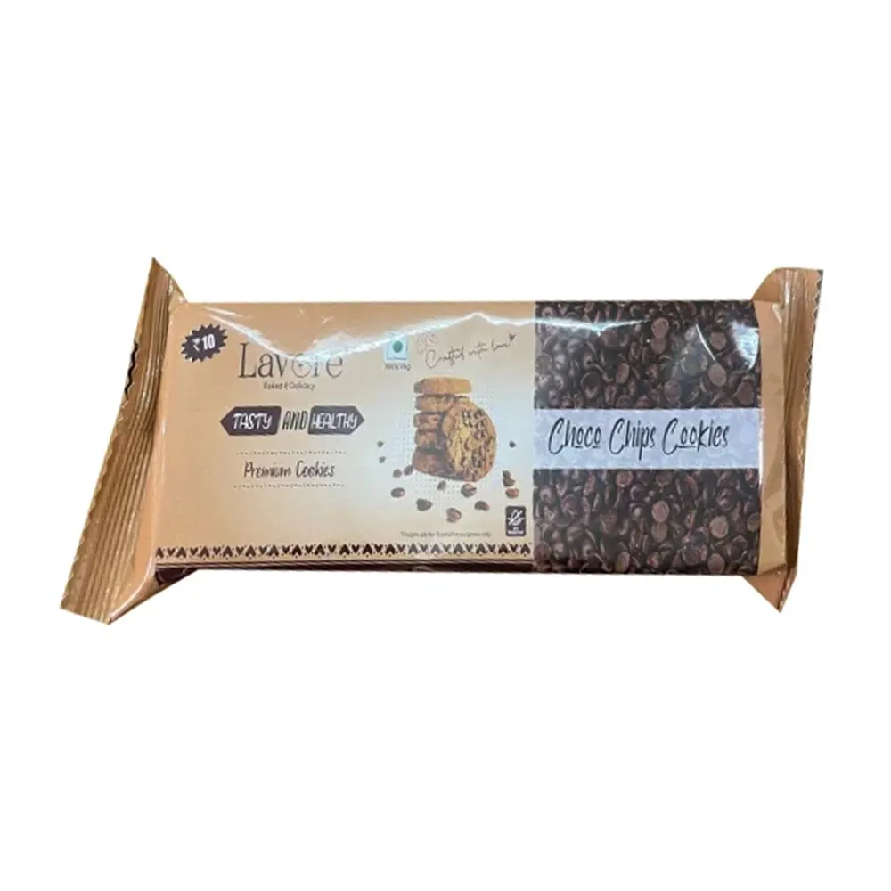 Lavore Tasty And Healthy Choco Chips Cookies 50G