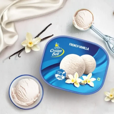 CREAM BELL VANILLA TUB 450ML
