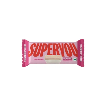 Superyou Strawberry Creme 10G Protein Wafer 40G
