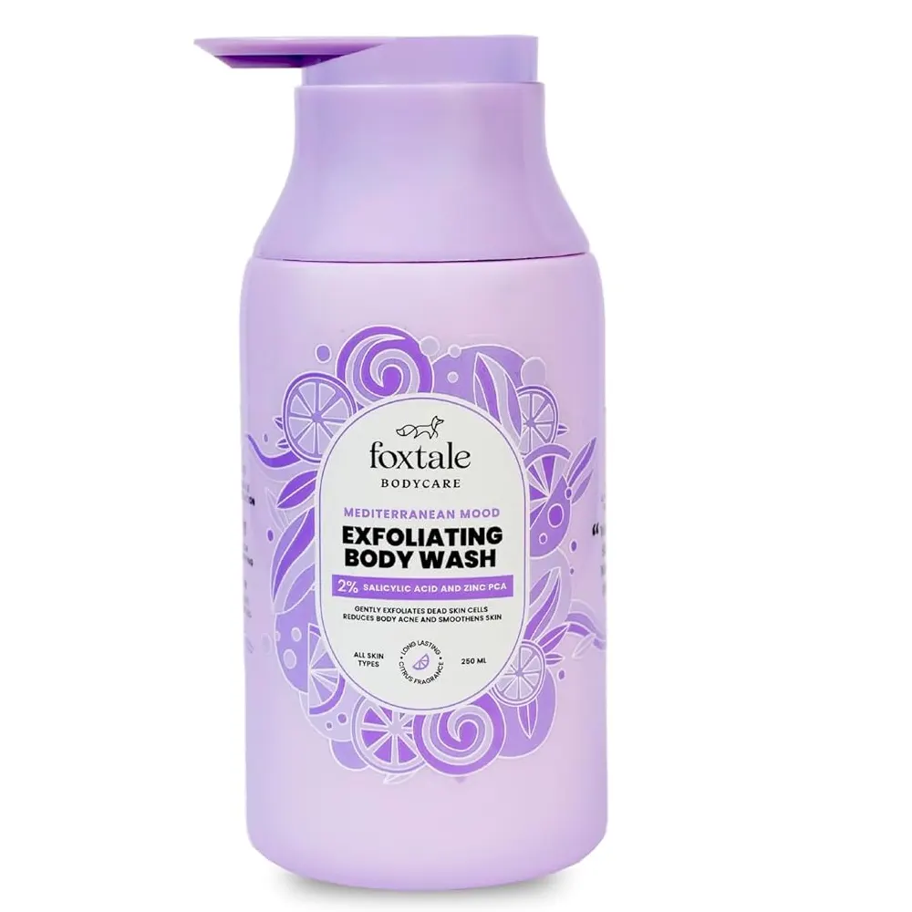 Foxtale Bodycare Mediterranean Mood Exfoliating Body Wash 250Ml