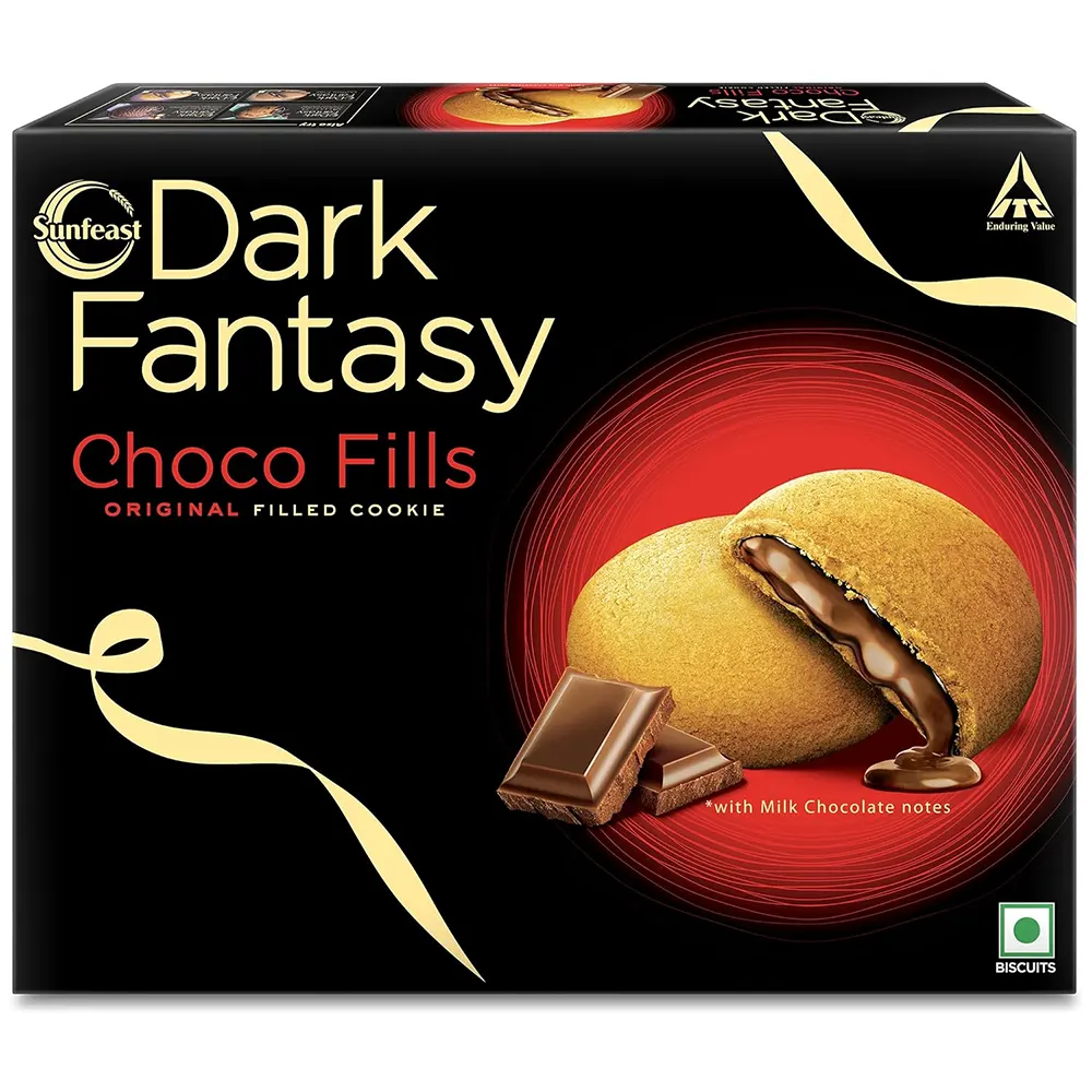 Sunfeast Dark Fantasy Choco Fills Original Filled Cookie 28 * 9G