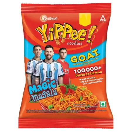 Itc Sunfeast Yippe Noodles Magic Masala With Added Vegies 70G