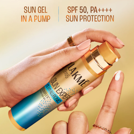 Lakme 9 To 5 Sun Expert Gel Sunscreen Spf 50 Pa++++ 18G