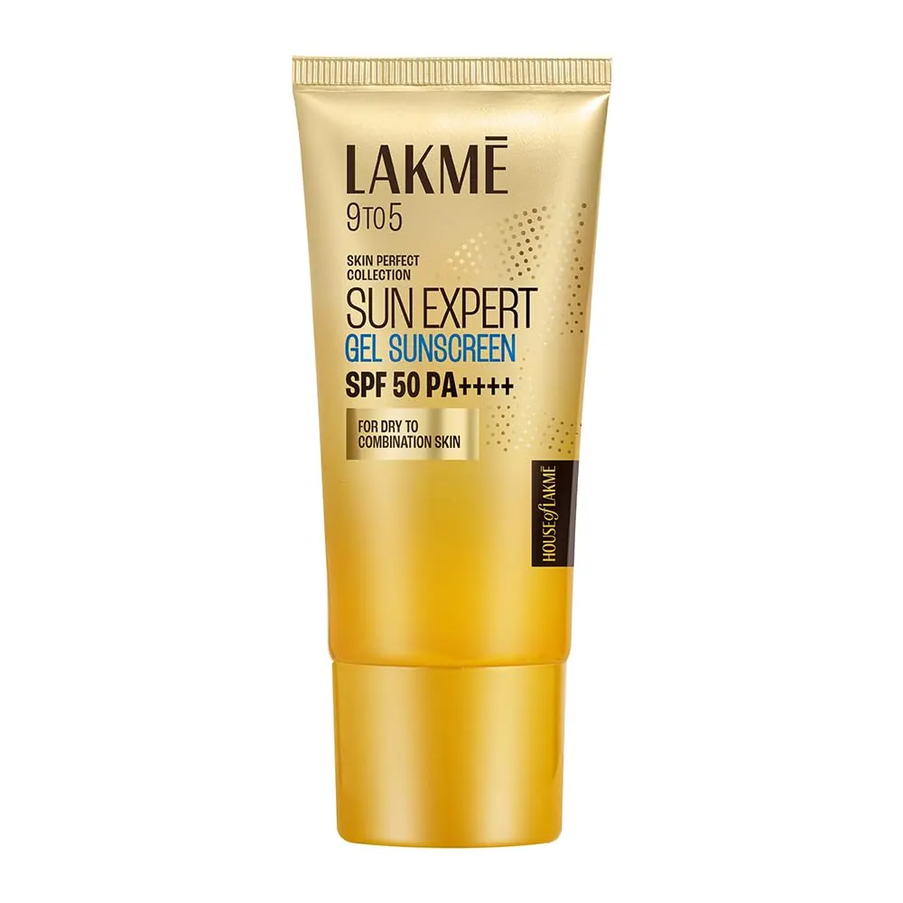 Lakme 9 To 5 Skin Perfect Collection Sun Expert Gel Sunscreen Spf 50 Pa++++ 50G
