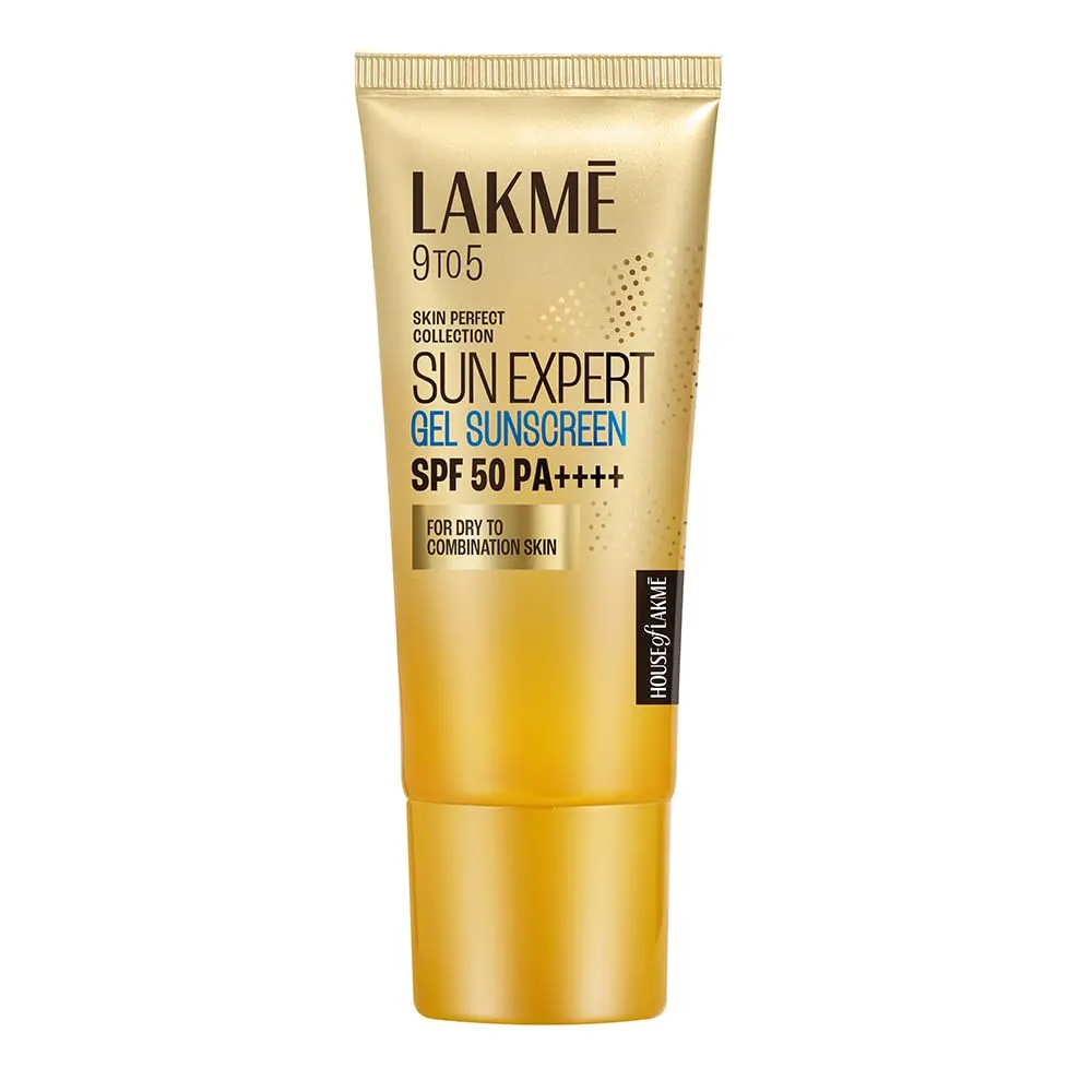 Lakme 9 To 5 Skin Perfect Collection Sun Expert Gel Sunscreen Spf 50 Pa++++ 100G