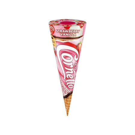 KWALITY WALL'S CORNETTO STRAWBERRY VANILLA 105ML