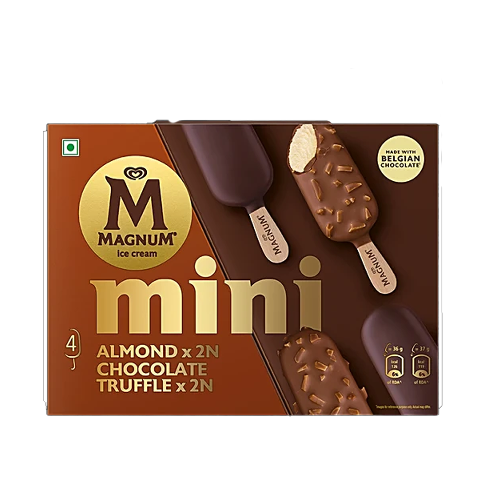 Kwality Wall'S Ice Cream Magnum Mini Almond 45Ml