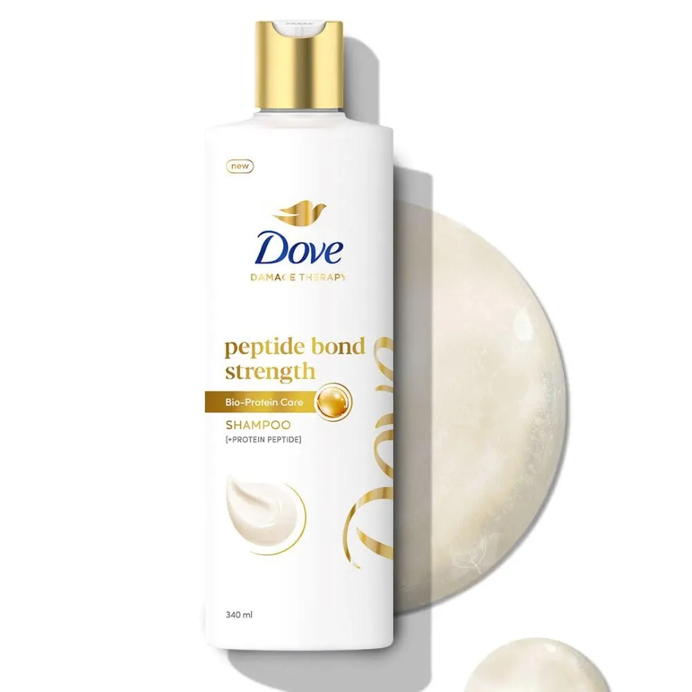 Dove Damage Therapy Peptide Bond Strength Bio Protein Care Shampoo 340Ml