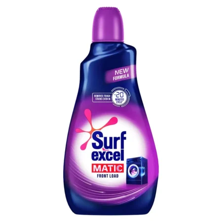 Surf Excel Matic Front Load Value Pack Removes Tough Dried Stains 1L