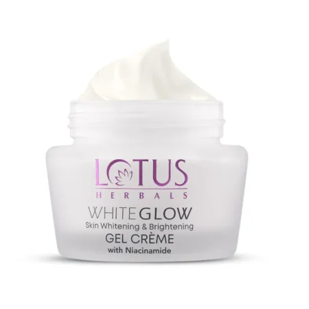 Lotus Herbals White Glow With Niacinamide Skin Whiteing  &Amp; Brightening Gel Creame  Spf 25++  60G
