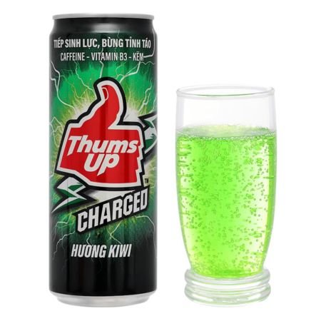 Thums Up Charged Kiwi Flavoured Drink 320Ml