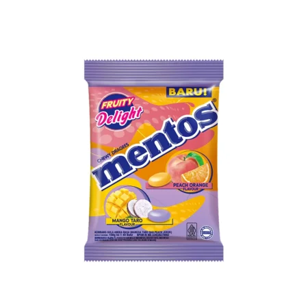 Mentos Fruity Delight Chewy Drages Assorted Flavours 121.5G