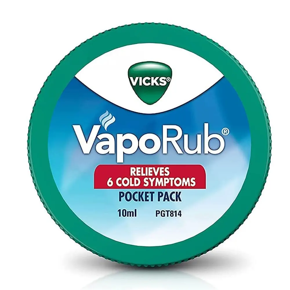 Vicks Vaporub Classic Relieves 6 Cough And Cold Symptoms 10Ml