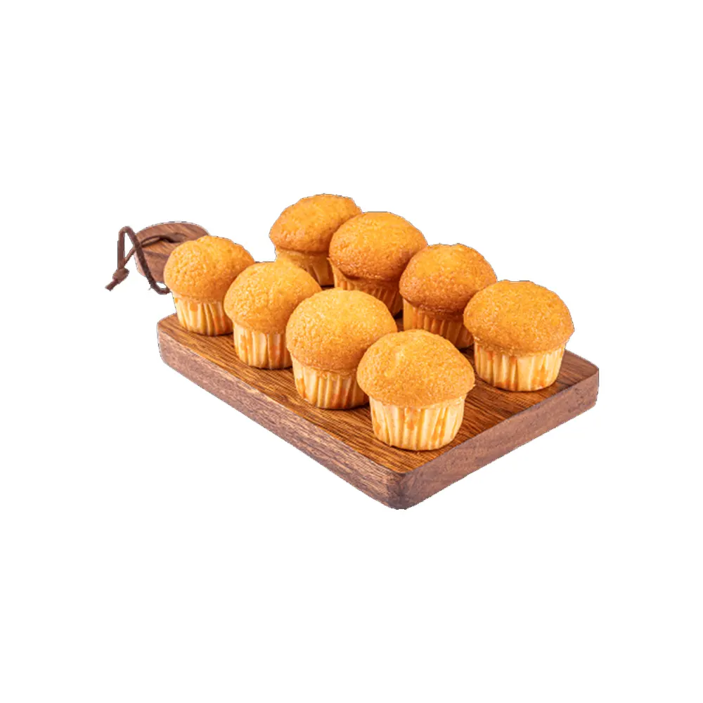 Briskoven Bakers Mini Muffins Vanilla 8 Pcs 120G