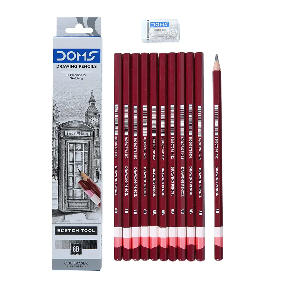 Doms Drawing Pencil Sketch Tool 8B 8161 1N