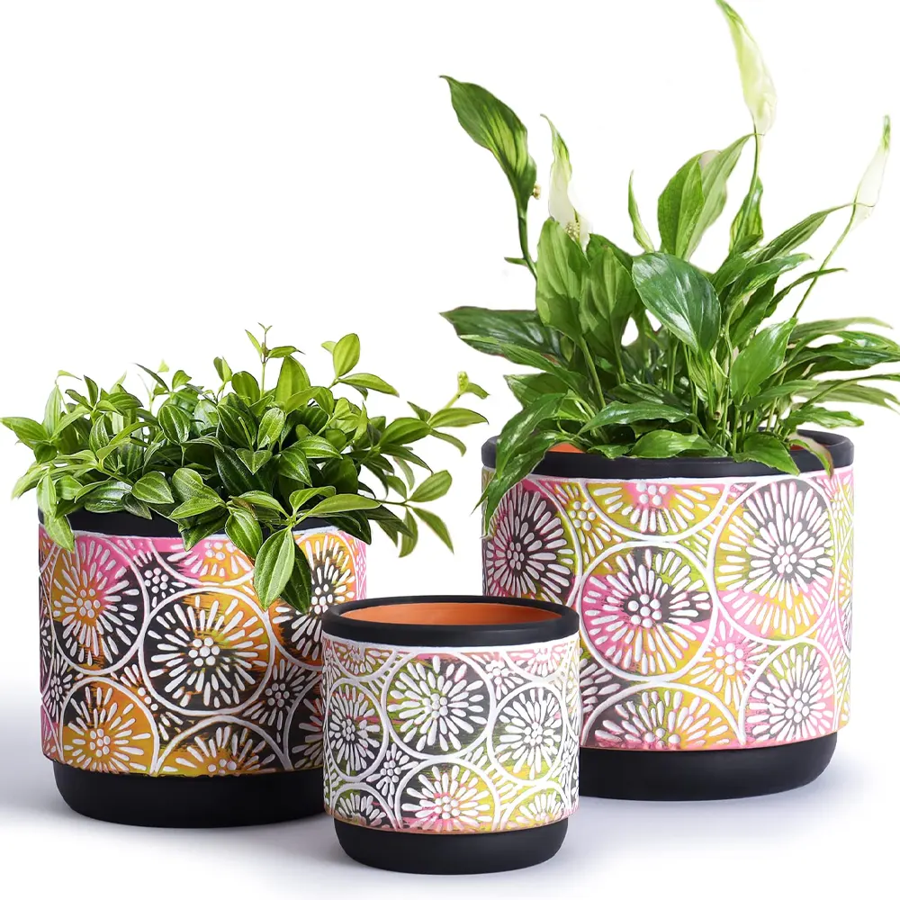 Ceramic Pot 3Pc Set