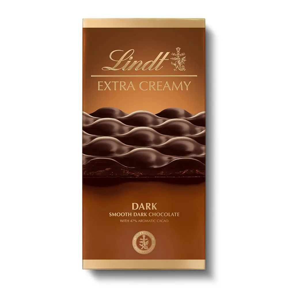 Lindt Extra Creamy Dark Smooth Dark Chocolate 80G