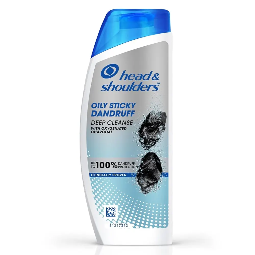 Head And Shoulders Oily Sticky Dandruff Deep Cleanse Shampoo 72Ml