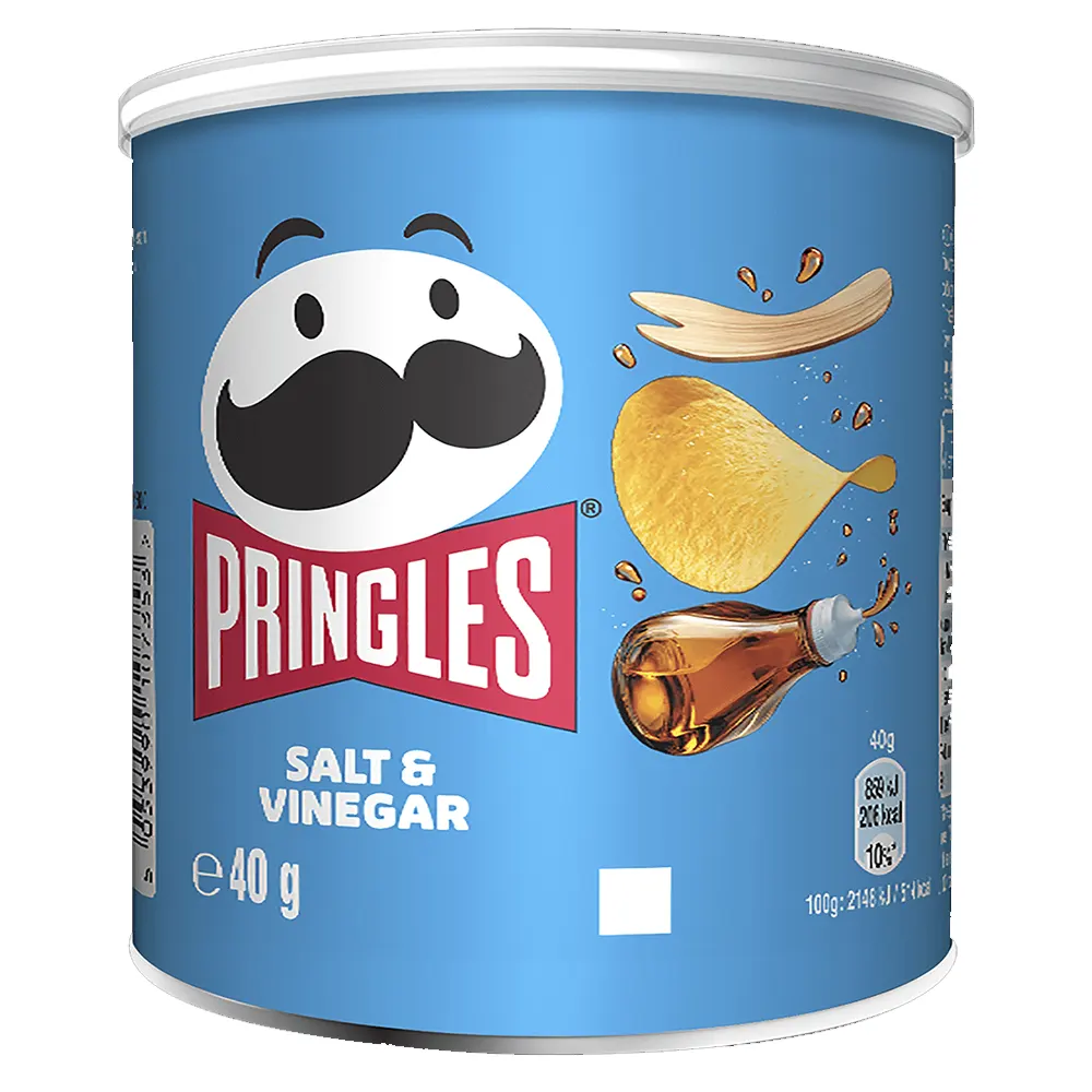 Pringles Salt And Vinegar Flavour 40G