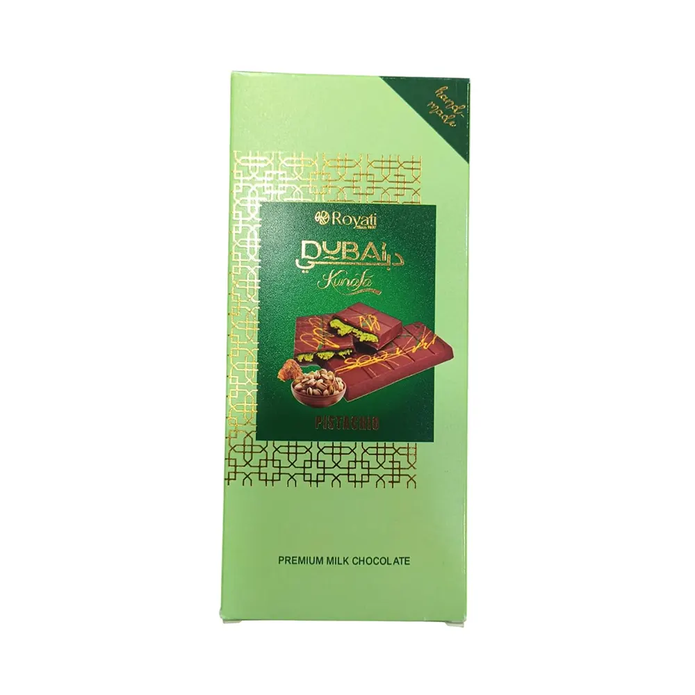 Royati Dubai Kunafa Premium Milk Chocolate 110G