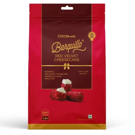 COCOA MELTS BARQUILLO RED VELVET CHEESE CAKE 100G