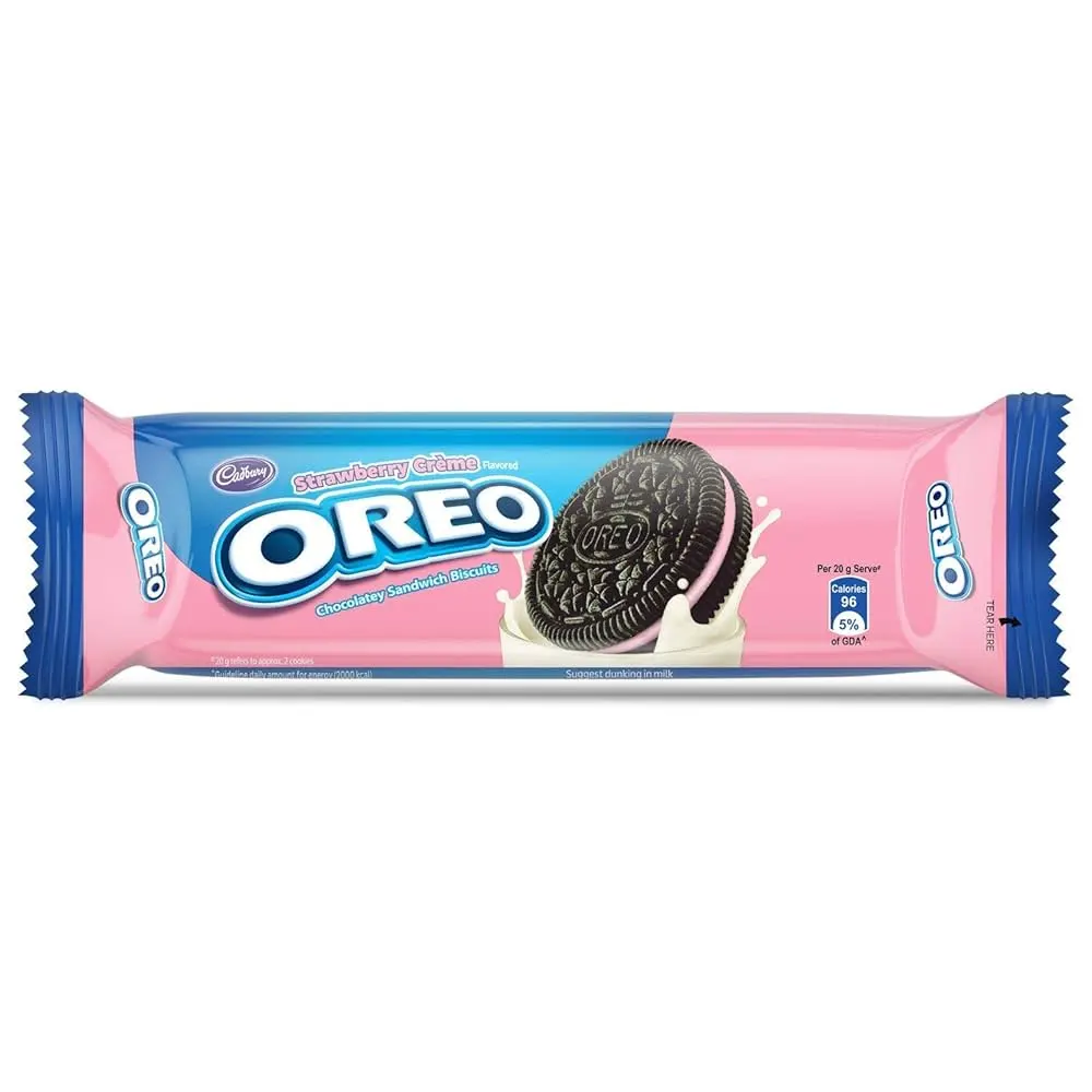 Oreo &Go Strawberry & Chocolate Flaovour 24G